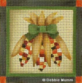 Melissa Shirley Designs Corn Coaster MS Needlepoint Canvas