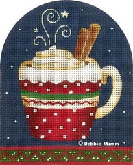 Melissa Shirley Designs Cinnamon Stick Cup MS Needlepoint Canvas