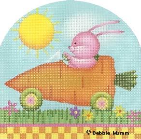 Melissa Shirley Designs Carrot Car MS Needlepoint Canvas