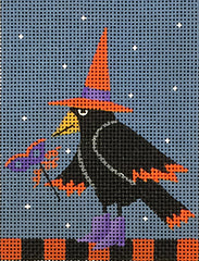 Melissa Shirley Designs Crow MS Needlepoint Canvas