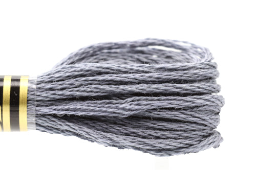 DMC Embroidery Floss - 0317 Steel