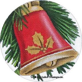 Melissa Shirley Designs Bell Ornament MS Needlepoint Canvas