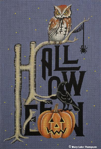 Melissa Shirley Designs "Halloween" MS Needlepoint Canvas