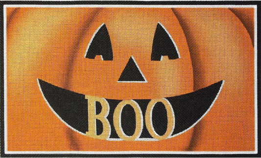 Melissa Shirley Designs Boo Pumpkin MS Needlepoint Canvas