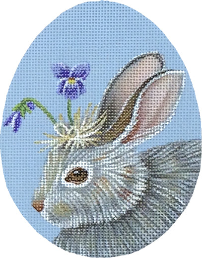 Melissa Shirley Designs Alice The Bun MS Needlepoint Canvas
