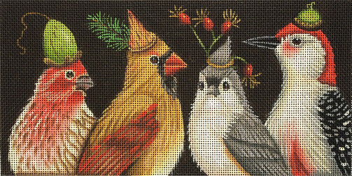 Melissa Shirley Designs A Touch Of Red MS Needlepoint Canvas