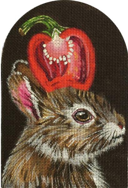 Melissa Shirley Designs Dee Dee Bunny MS Needlepoint Canvas