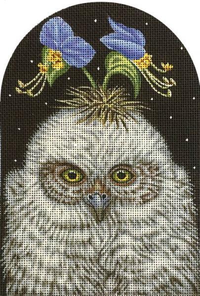 Melissa Shirley Designs Beebee Owlet MS Needlepoint Canvas