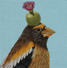 Melissa Shirley Designs Clifford-Yellow Bird MS Needlepoint Canvas