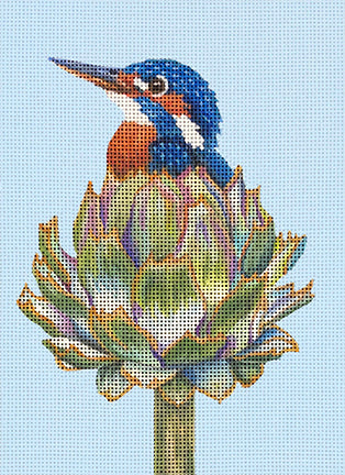 Melissa Shirley Designs Amelie Artichoke MS Needlepoint Canvas