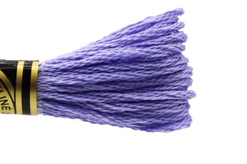 DMC Embroidery Floss - 0340 Wisteria Blue