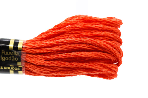 DMC Embroidery Floss - 0350 Vermillion