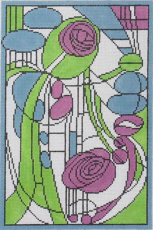 Changing Woman Designs Macintosh Roses Needlepoint Canvas