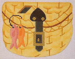 Silver Needle Creel Ornament Needlepoint Canvas