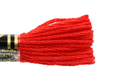 DMC Embroidery Floss - 0666 Scarlet