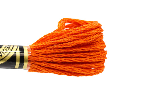 DMC Embroidery Floss - 0720 Rust