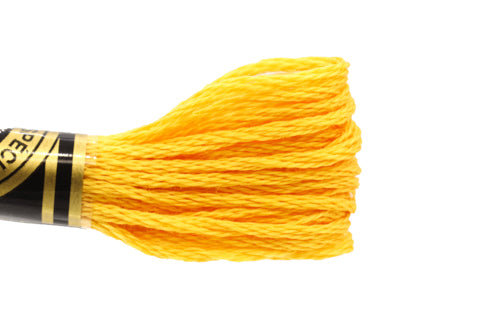 DMC Embroidery Floss - 0728 Mustard