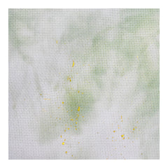 14 ct Aida Cross Stitch Fabric by Fiberlicious - Ethereal Gold Dusted