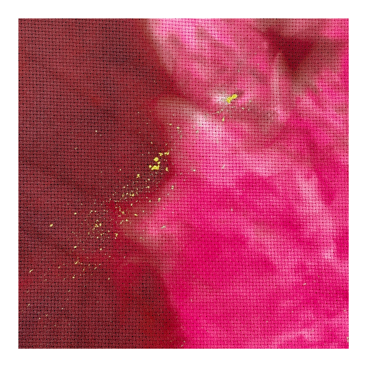 14 ct Aida Cross Stitch Fabric by Fiberlicious - Sacred Heart Dusted
