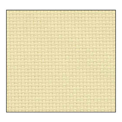 14 ct Aida Cross Stitch Fabric by Zweigart - Lemon Chiffon