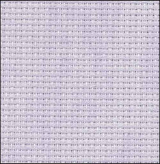 Finishing: 14 ct Aida Cross Stitch Fabric by Zweigart - Vintage Lavender Whisper