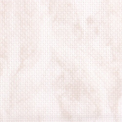 14 ct Aida Cross Stitch Fabric by Zweigart - Vintage Smokey White