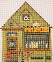 Melissa Shirley Designs Candle Shop Halloween Needlepoint Canvas
