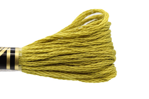 DMC Embroidery Floss - 0733 Golden Green