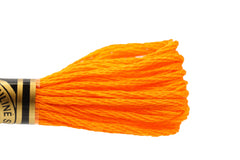 DMC Embroidery Floss - 0740 Orange Papaya