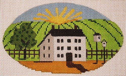 The Collection Designs Sunshine Farm Needlepoint Canvas