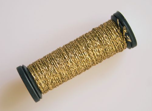 Kreinik Very Fine Braid #4 - 002V Vintage Gold