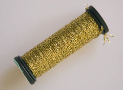 Kreinik Very Fine Braid #4 - 002HL Gold Hi Lustre