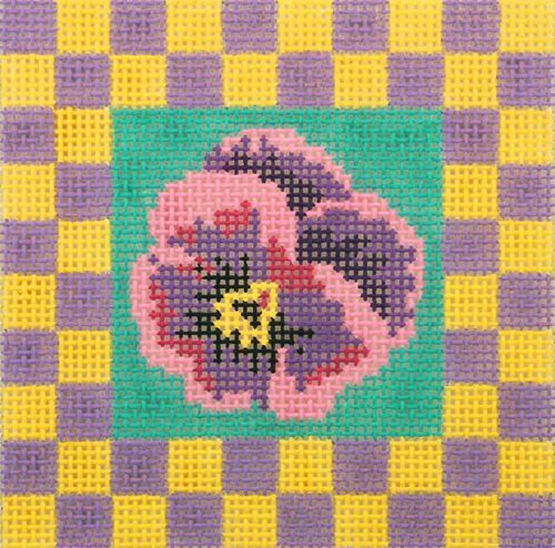 Barbara Russell Youth Collection: Pansy Needlepoint Canvas
