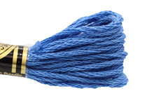 DMC Embroidery Floss - 0826 Tuareg Blue