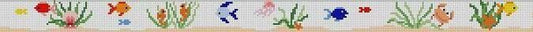 Susan Roberts Needlepoint Ocean Floor Kids Belt Needlepoint Canvas