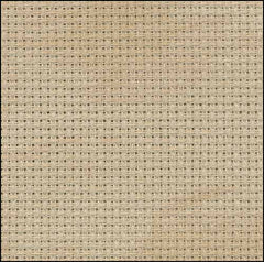 16 ct Aida Cross Stitch Fabric by Zweigart - Vintage Country Mocha
