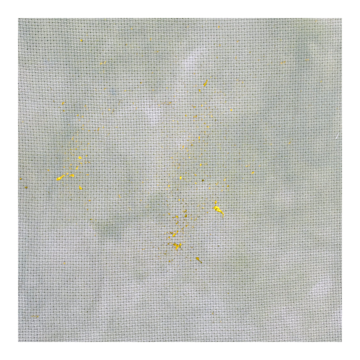 16 ct Aida Cross Stitch Fabric by Fiberlicious - Ethereal Gold Dusted
