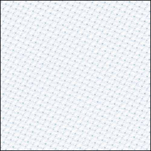 16 ct Aida Cross Stitch Fabric by Zweigart - Ice Blue