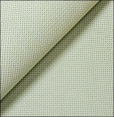 16 ct Aida Cross Stitch Fabric by Zweigart - Mimosa Green