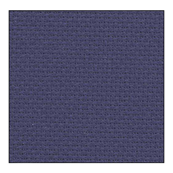 16 ct Aida Cross Stitch Fabric by Zweigart - Navy