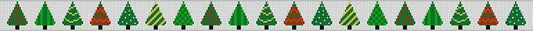 Susan Roberts Needlepoint Christmas Trees belt Needlepoint Canvas