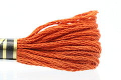 DMC Embroidery Floss - 0919 Terracotta Brown