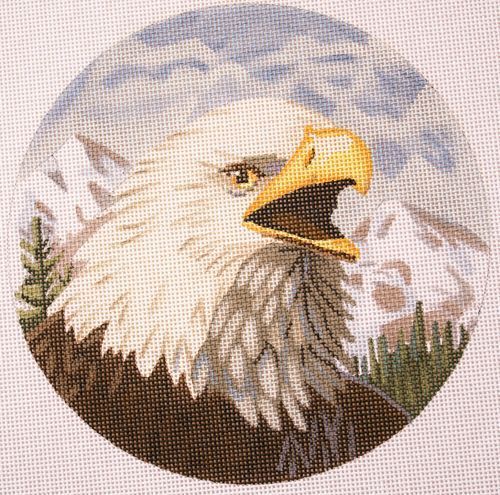 Susan Roberts Needlepoint Bald Eagle Needlepoint Canvas