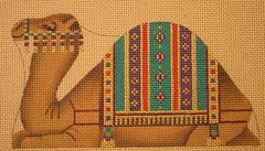 Liz Goodrick-Dillon Camel 2 Nativity Doll Needlepoint Canvas