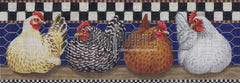 Liz Goodrick-Dillon Chicken Coop Needlepoint Canvas