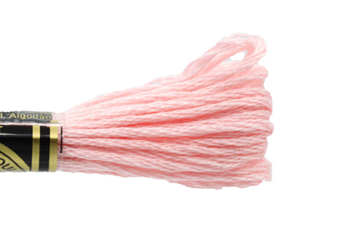 DMC Embroidery Floss - 0963 Candy Pink