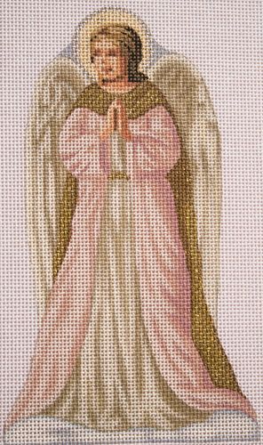 Tapestry Tent Pink Angel Needlepoint Canvas