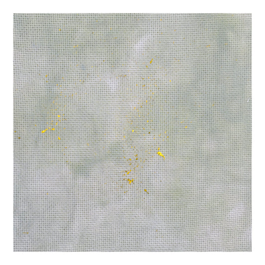 18 ct Aida Cross Stitch Fabric by Fiberlicious - Ethereal Gold Dusted