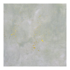 18 ct Aida Cross Stitch Fabric by Fiberlicious - Ethereal Gold Dusted