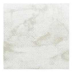 18 ct Aida Cross Stitch Fabric by Zweigart - Vintage Smokey White
